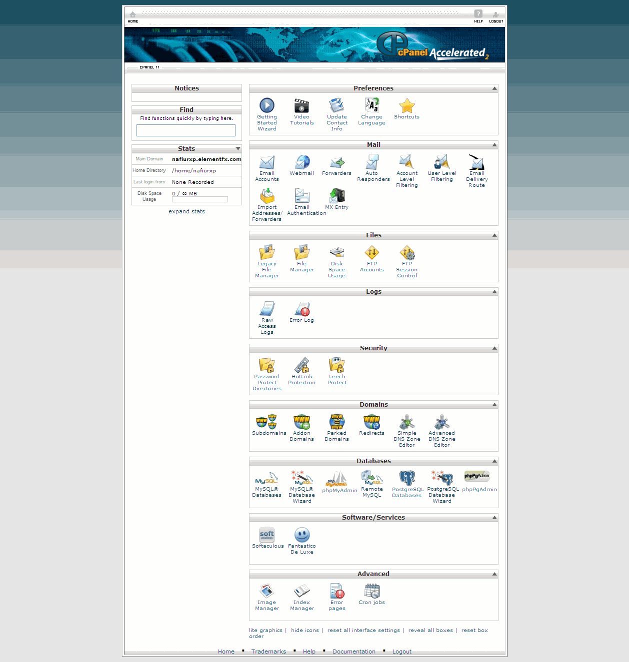 CPanel