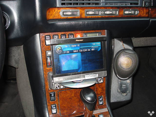 mercedes c140 pioneer stereo