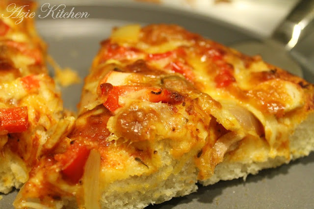 Jom Belajar Membuat Homemade Pizza Dough - Azie Kitchen