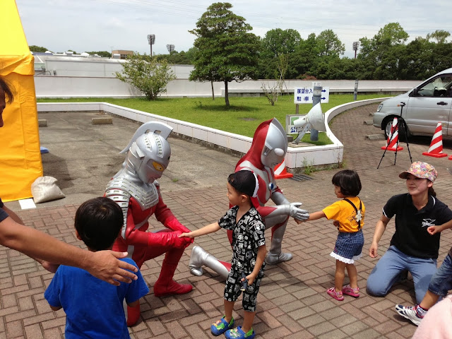 こしがや田んぼアート2013ウルトラマン（納涼祭）