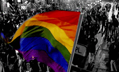 Resultado de imagen para gif Casa Blanca y bandera Gay