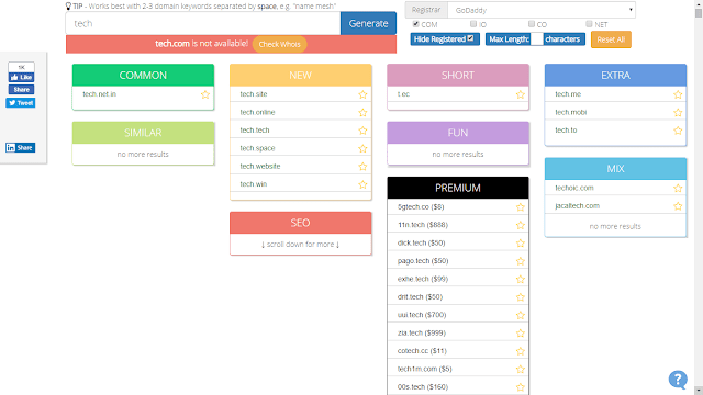 Domain Name Generators, Best Domain Name Generators, free domain name generators, Catchy Names For Websites,  Domain name generator, Random domain name generator