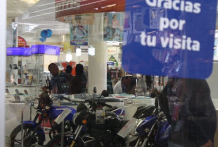 Venta de motos en tienda de Ecatepec