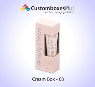 Get High-quality, guaranteed protection and attractive Custom cream boxes at CustomBoxesPlus. Order now and avail of our exciting and affordable offers and also free shipping.