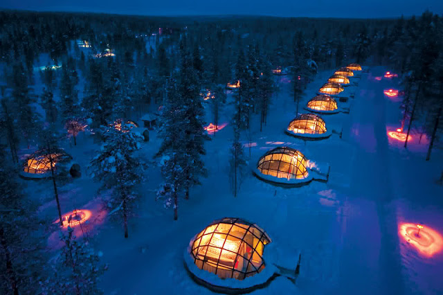 The Igloo Village in Finland
