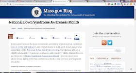 National Down Syndrome Awareness Month