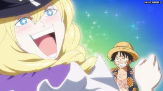 ワンピースアニメ ドレスローザ編 684話 キャベンディッシュ かわいい Cavendish CV.石田彰 | ONE PIECE Episode 684