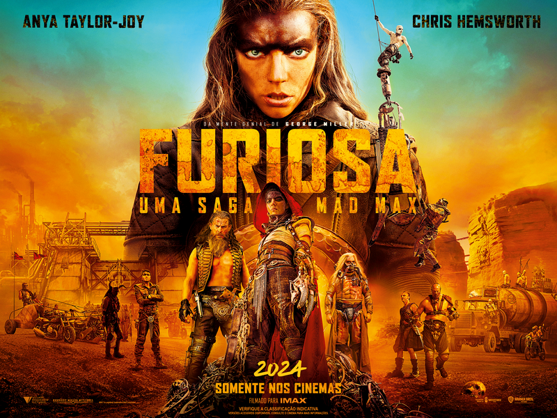 "Furiosa: Uma Saga Mad Max" ganha novo trailer eletrizante; Assista!