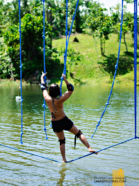 Obstacle Course at Mountain Lake Resort in Caliraya Springs