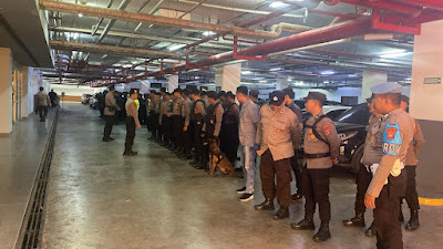 Pengamanan Penetapan Anggota DPRD Provinsi Sulteng, POLDA Turunkan 150 Personel