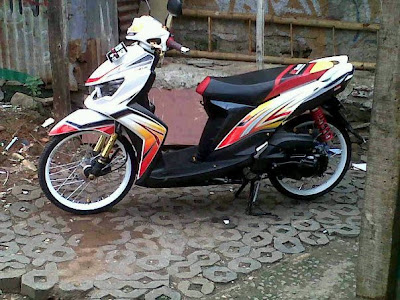  Modifikasi Mio Soul Gt Warna Merah Putih