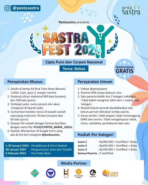 SASTRA FEST 2024 (Vol. 1) DIBUKA