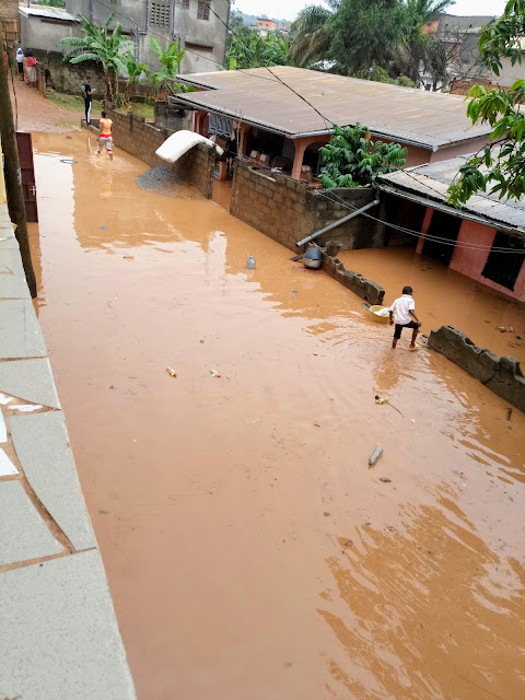 flood in yaounde