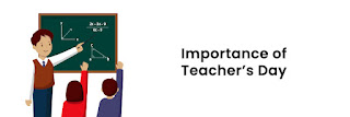 Importance of teachers day