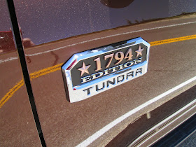2014 Toyota Tundra 1794 Edition badge