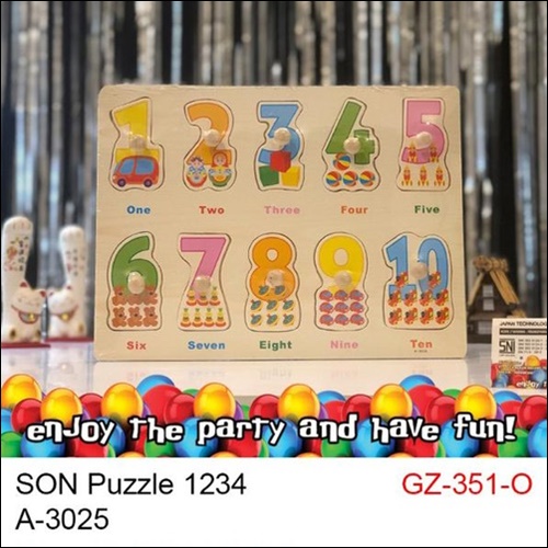 SON PUZZLE ANGKA 1234 A-3025 (GZ 351-O)