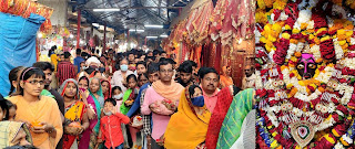 शीतला अष्टमी के पावन पर्व पर भक्तों ने टेका मत्था | #NayaSaberaNetwork