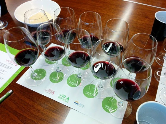 Twelve glasses of BC wine history ready to be enjoyed