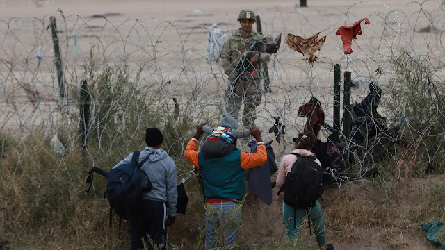 The US-Mexico border has long been a contentious political arena, and the latest flashpoint involves razor wire. In a highly anticipated decision,