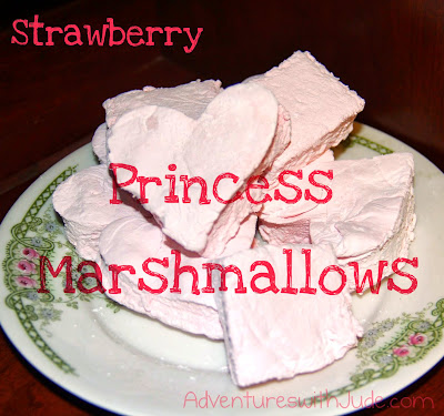 Strawberry Princess Marshmallows