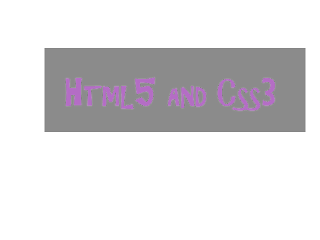 Html5 and Css3