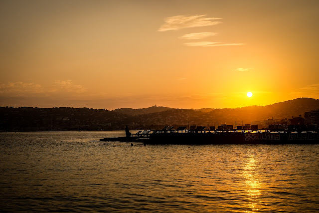 The sun setting over the cote d'azur,, the sun setting over the last 45 years of my life, mandy charlton, photographer, blogger, writer