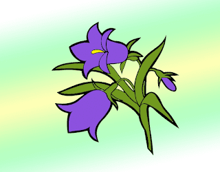 Bell Flower Drawing