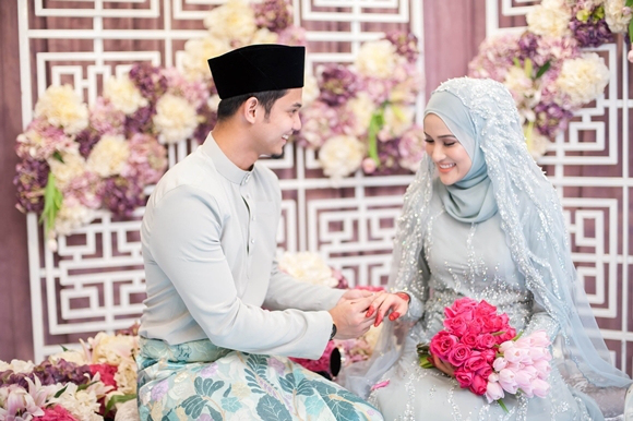 Gambar di Majlis Pernikahan Hanis Zalikha & Hairul Azreen