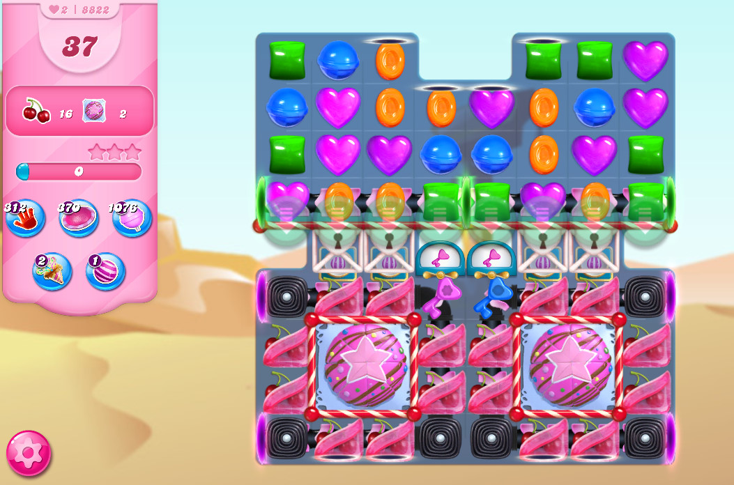 Candy Crush Saga level 8822