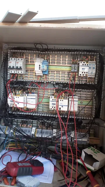 Industrial panel wiring in Cameroon