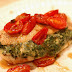 Spinach Stuffed Chicken with Blistered Tomatoes