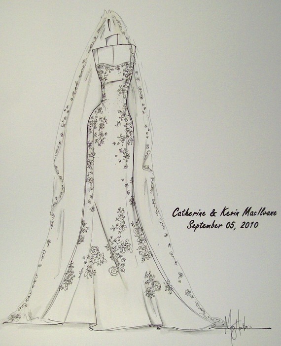 kate middleton wedding dresses sketches. kate middleton wedding dress