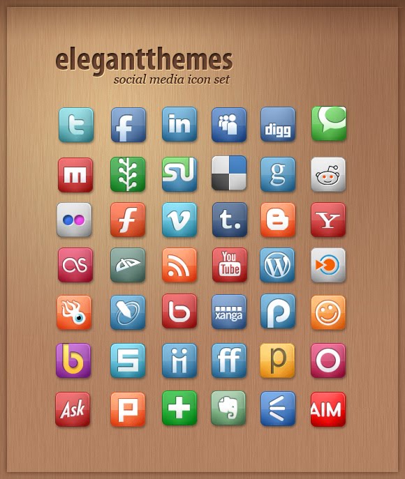 Free Social Media Icon Set