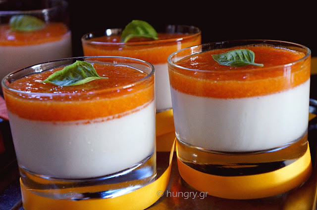 Persimmon Panna Cotta