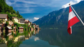 озеро в Австрии