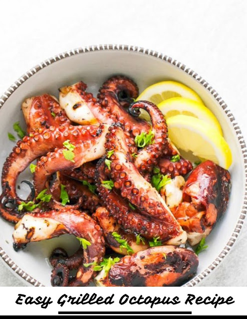 EASY GRILLED OCTOPUS