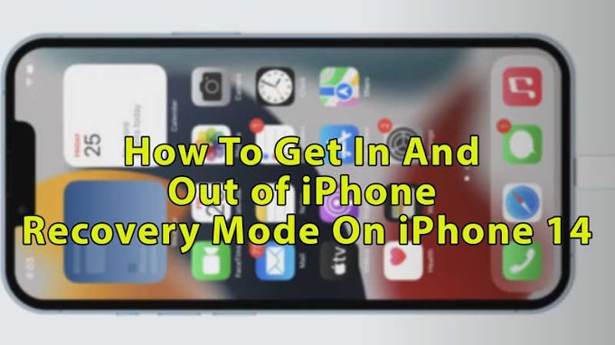 How to put i phone 14 in recovery mode