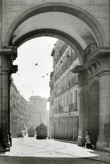 Fotografías antiguas de la Plaza Mayor de Madrid