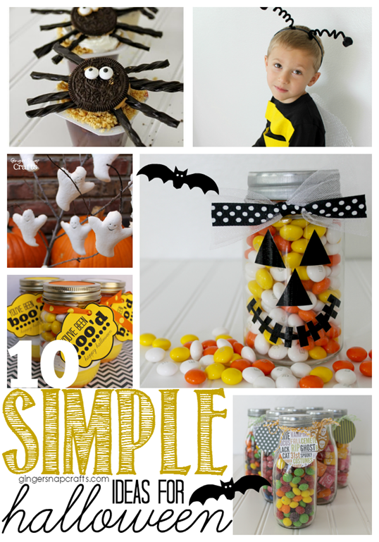 10 Simple Ideas for Halloween at GingerSnapCrafts.com #halloween #crafts_thumb[1]
