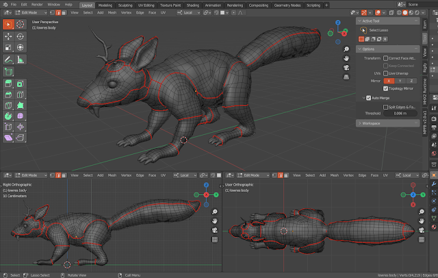 Creature animation (Alive animation course) 3