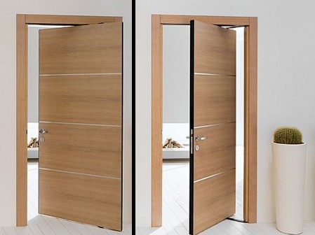 42 Model  Pintu  Kamar  Mandi  Minimalis yang Modern Kekinian 
