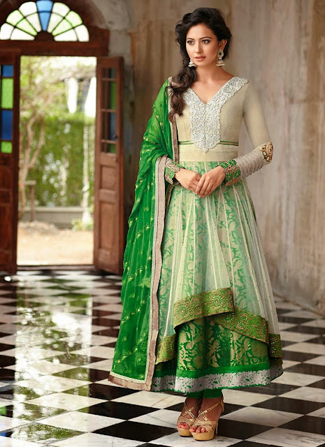Sensational and Elegant Embroidered Anarkali Suit