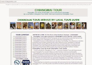 ChiangMai Tour Guide & ChiangMai Tour in and around ChiangMai By Local Native Chiangmai Tour Guide Offer and customized ChiangMai Tours -Provide guides to festival, temple and attraction. Offers trekking and hotel reservation