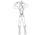 #7 Cyclops Coloring Page