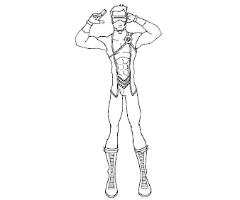 #7 Cyclops Coloring Page