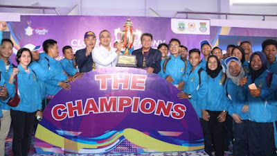 Kabupaten Tangerang Juara Umum Porprov V Banten 2018
