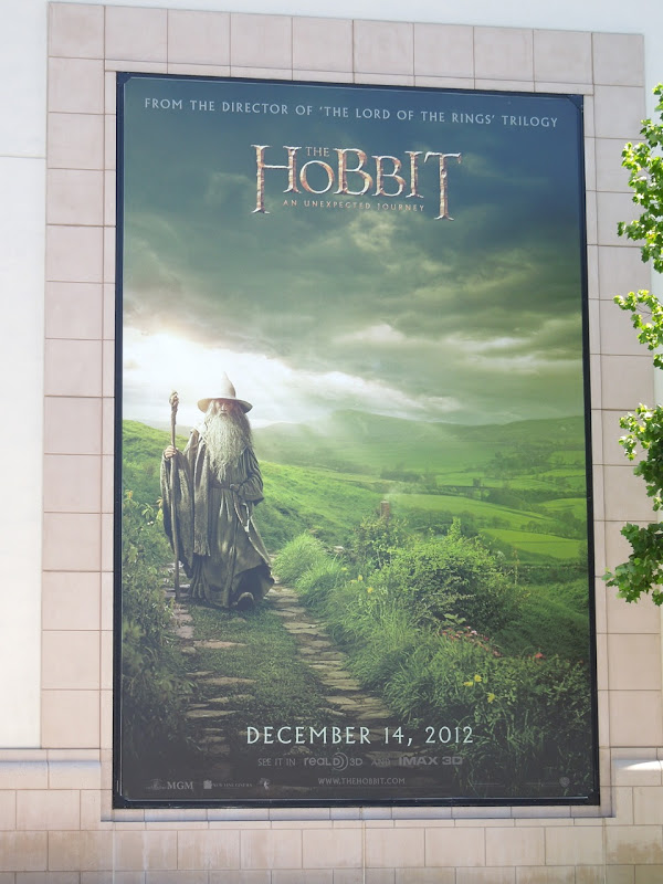 Hobbit An Unexpected Journey movie billboard