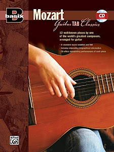 Basix Mozart Guitar Tab Classics