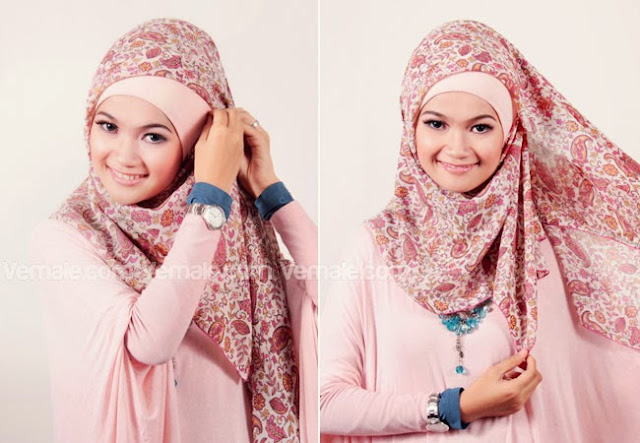 Panduan Cara Berjilbab Style yang Menutup Punggung dan Dada