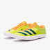 Sepatu Spikes Adidas Throwstar Lime Teal orange GY0945